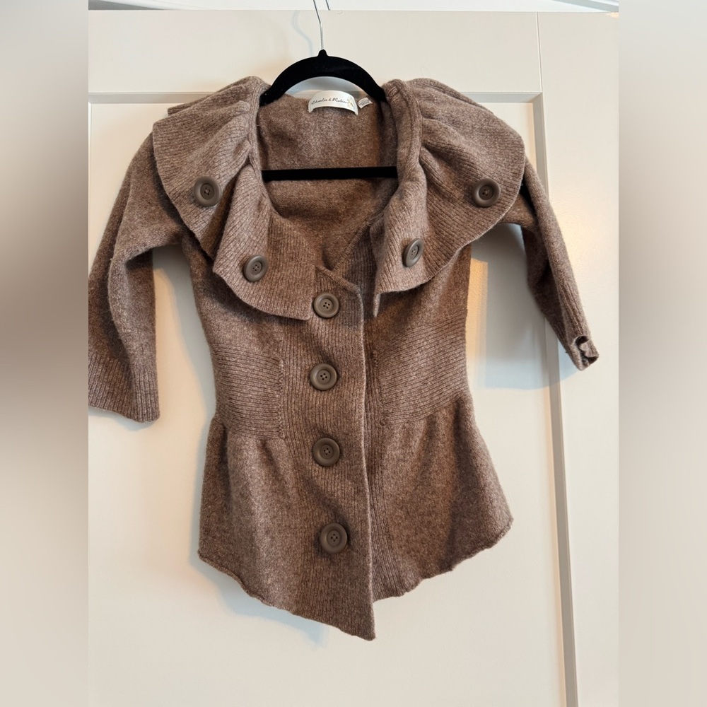 Charlie & Robin| Anthropologie Button-Up Cardigan